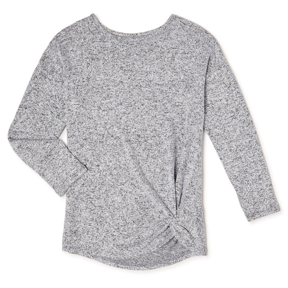 wonder nation Other - 5 for $20🫟🛍️🔵 Gray Long Sleeve Twist Top. Size Girls XL